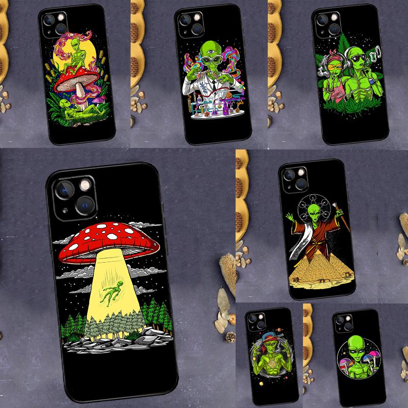 Space Alien Magic Case For Huawei Nova 7i 8i 11i 12i 12s 9 10 SE Y73 Y90 Y70 Y72 Y61 Y91 P30 P40 Lite P60 Pro