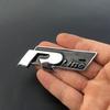AABIP1 3D Metal Car Body Sticker RLine R Emblem Sticker For Volkswagen Passat b6 Golf Amarok T5 Phaeton Polo Car Body Decoration Paster
