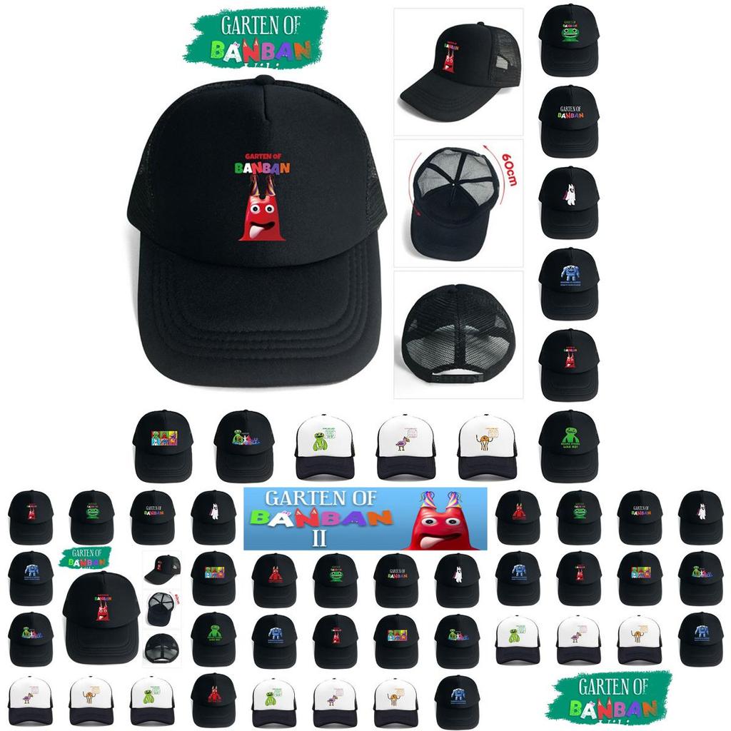 Garten Of Banban Cartoon Printing Sun Hat Adjustable Baseball Cap