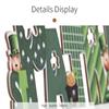 6pcs Wooden Table Sign Set 6 Patterns Lucky Clover Ornament Sincere Wishes For St Patrick Day Decor