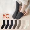 Winter Women's Thick Double-needle Wool Socks for Warmth, Super Thick Loose Mid-calf Socks, Cashmere Socks, Long Stockings