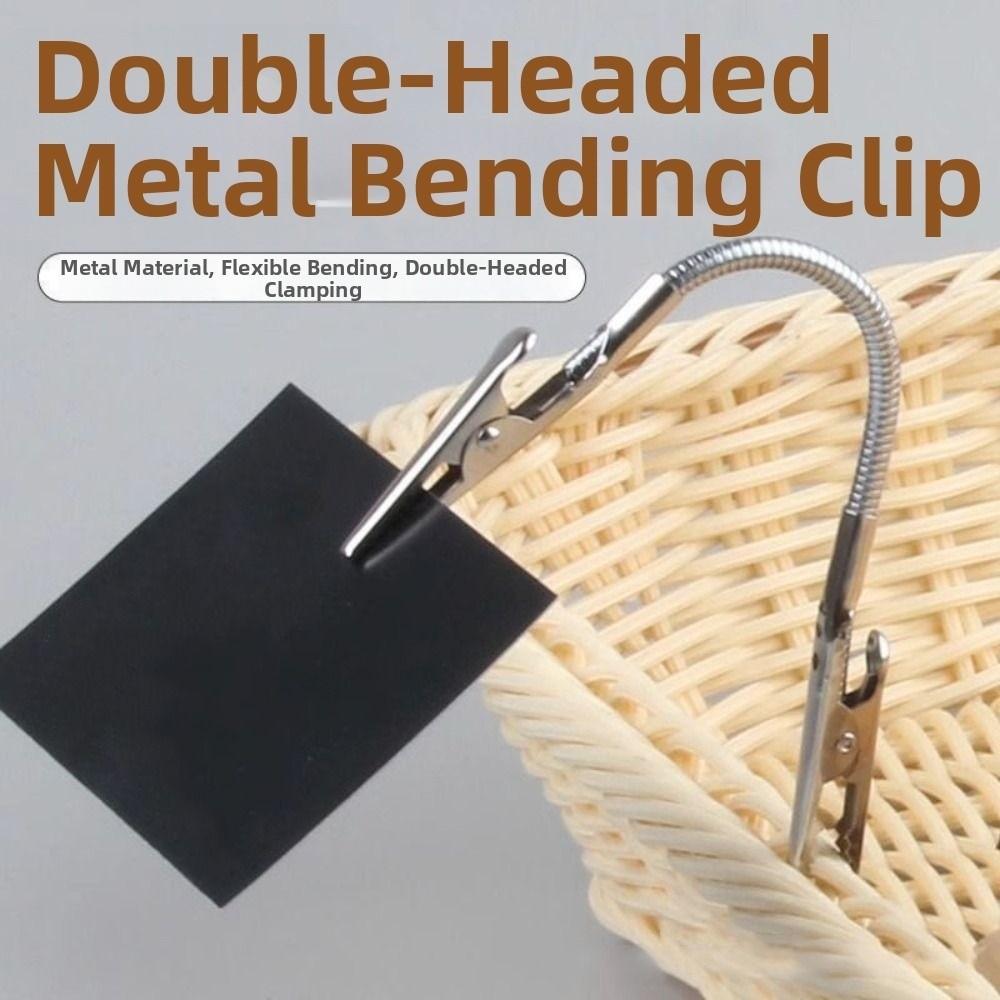 10Pcs Multifunctional Universal Crocodile Clip Adjustable Broken Incense Clip  Outdoor Camping