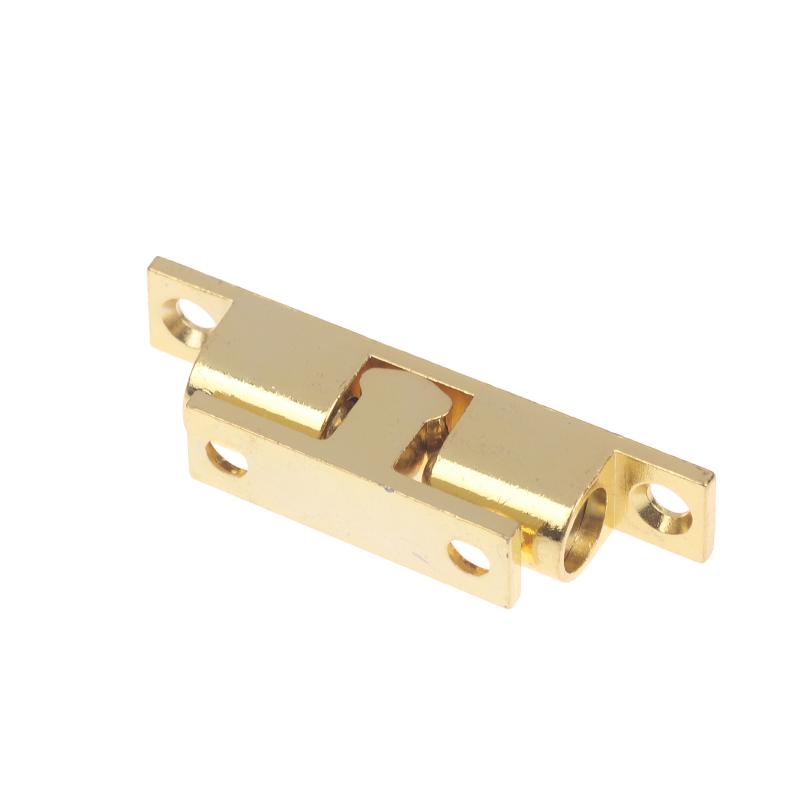 1PCS Adjustable Latch Furniture Door Ball Latch Brass Double Roller Spring Ball Catch Latches Cabinet Closet Door Tension Latch
