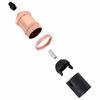Lamp Holder Set 2 pcs Rose Gold E27