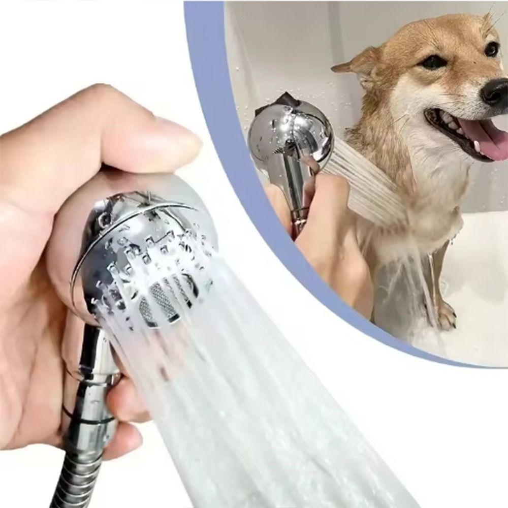 Adjustable Baby Bath Shower Head Water Saving Bathtub Shower Nozzle Pet Shower Sprayers Household
