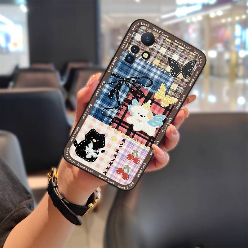 Cartoon Shockproof Phone Case For Infinix Zero X/X Pro/X6811/X6811B Anti-dust Phone Pouch Cute Waterproof Protective TPU