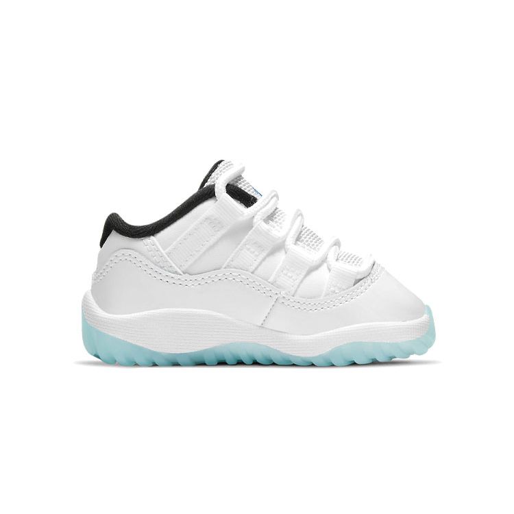 Кроссовки Air Jordan 11 Retro Low TD Legend Blue Baby Белый Черный 505836-117