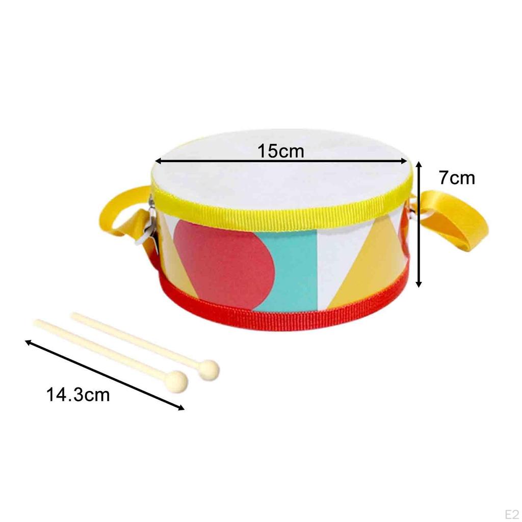 Educational Hand Drum Set for Kids - Percussion Instrument with Sides And Bass