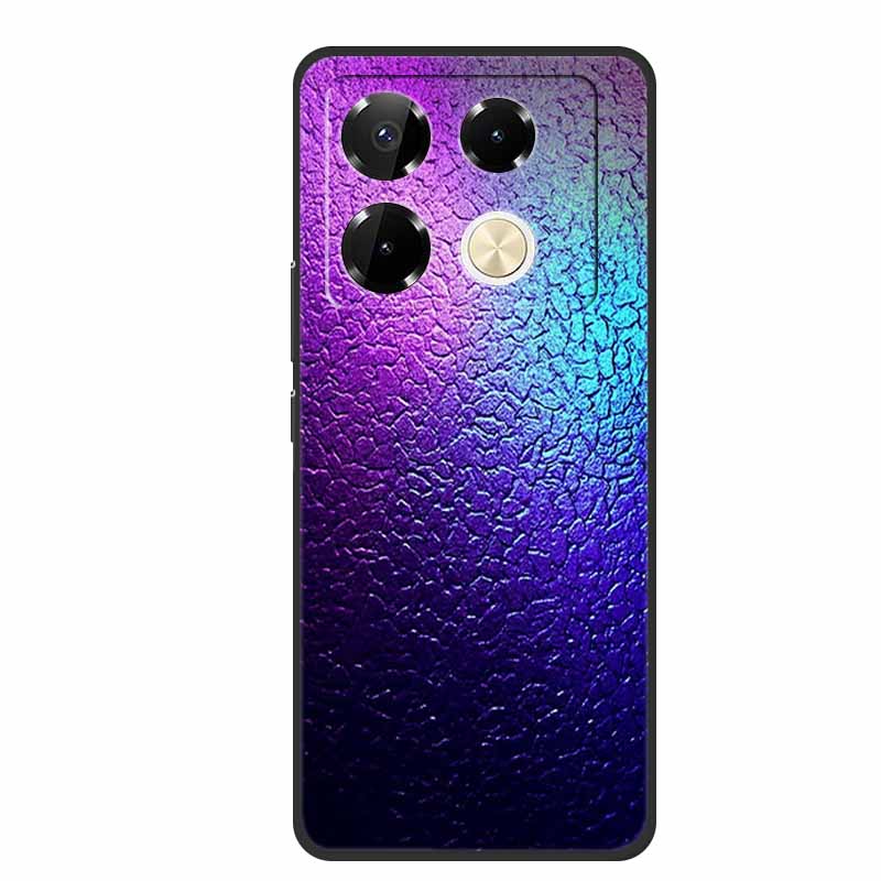 Чехол для Infinix Note 40 Pro 4G, мягкий силиконовый задний чехол из ТПУ для телефонов Infinix Note40 X6850 X6853, оригинальный цветной Capa