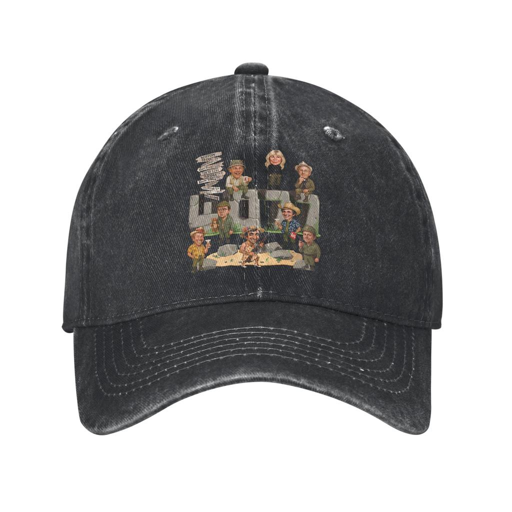 MASH 4077 Baseball Cap Sun Outdoor Sports Hot Sale Washed Trucker Hat Women Men Casual Design Baseball Caps