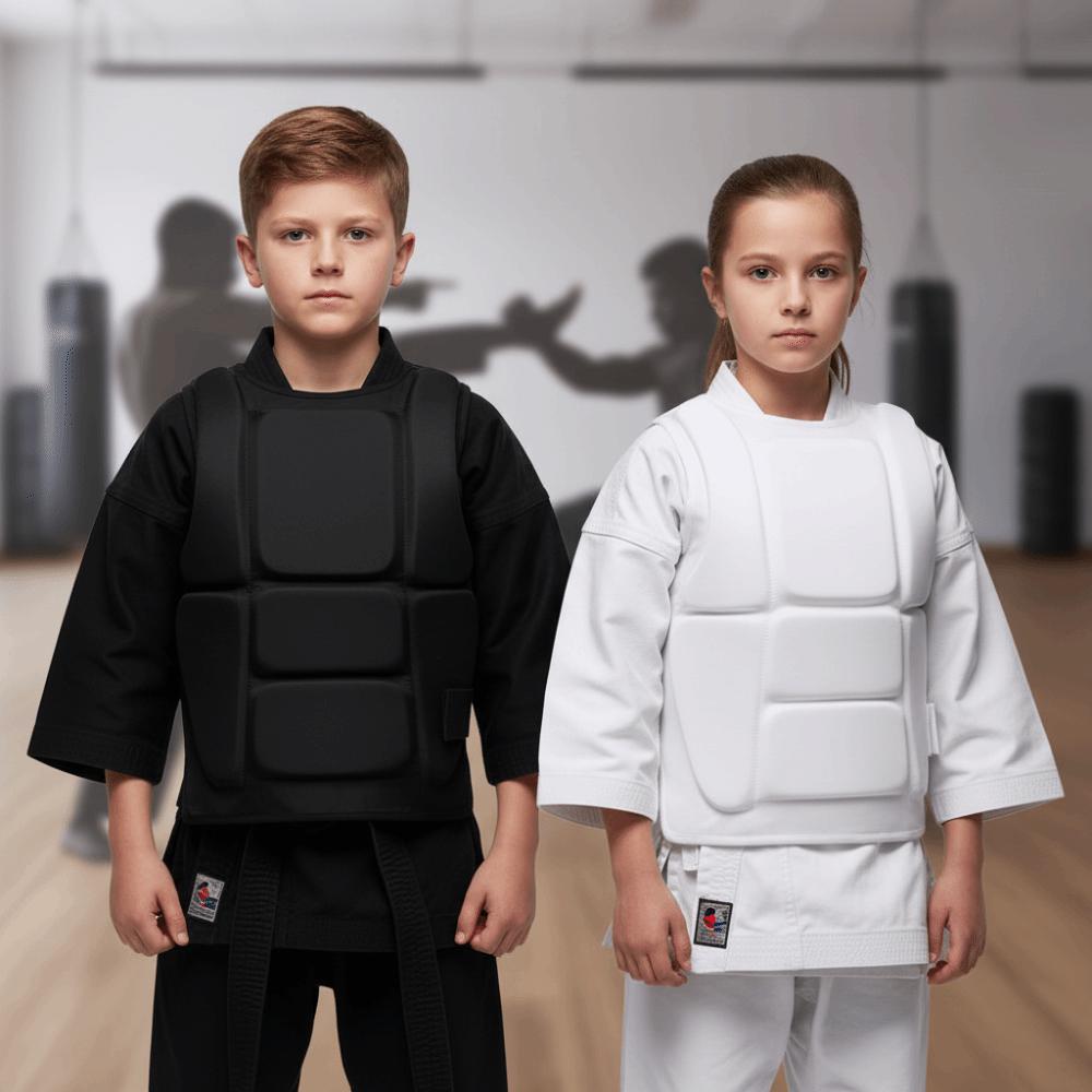 Impact Guard Chest Guard Vest Rib Protection Karate Chest Protector Karate Training
