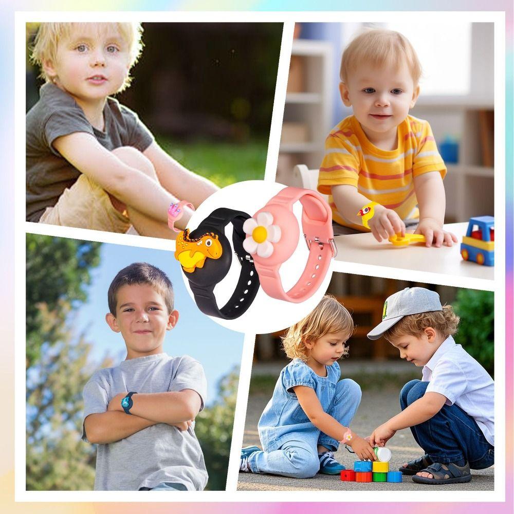 Replacement Child Wristband Tracker Case Bracelet Holder for Apple AirTag Tracker Accessories