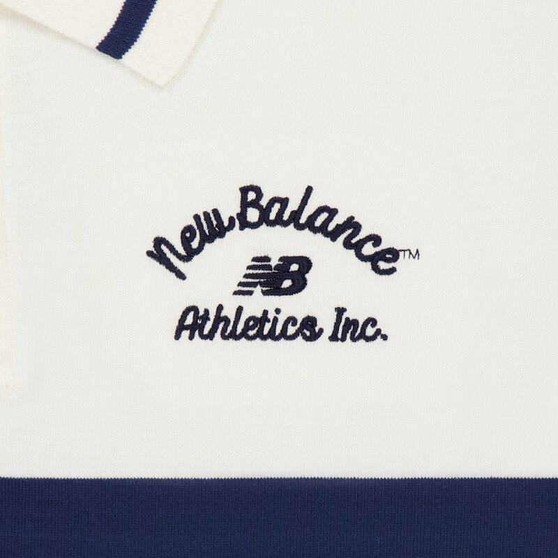 New Balance Мужская рубашка-поло Хаки NFE22241-IV