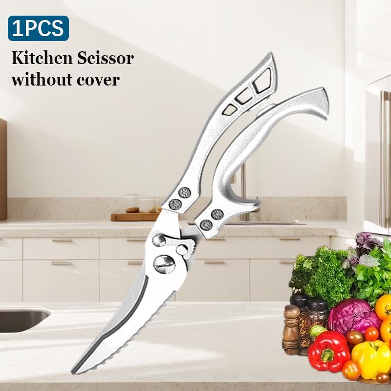 Multi-Function Stainless Steel Kitchen Scissor Heavy-Duty Cutting Kitchen Shears Meat Grilling Food Chicken Bone Scissors5