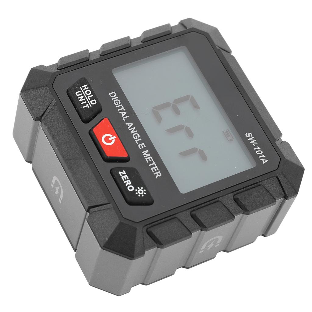 Digital Angle Finder 4 X 90 Deg Magnetic Auto Screen Flip Accurate Angle Measurement Tool for Woodworking Maintenance