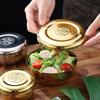 Миска из нержавеющей стали Корейская большая миска для вареного риса с крышкой Однослойная миска для риса на пару Детская противоожоговая/небьющаяся посуда