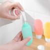 3pcs- Bottles, Portable Squeeze Soft Lotion Containers, Refillable Shower Gel & Shampoo Cosmetic Bottles