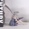 Sunflower Fairy Statue Angel Resin Ornament Outdoor Courtyard Garden Crafts Decoration