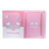 Sun-Star Stationery Sanrio Characters Goods Clear File, Multi-functional, with Elastic Band, 5 Pockets + Zipper, Hello Kitty S2174545