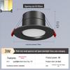 2-Inch Round Recessed Downlight, 56.5cm Opening, 35.5cm Small Ceiling Light, Home Mini