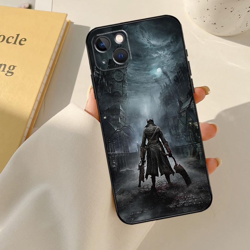 Чехол для iPhone 13 14 15 16 Pro Max 12 Mini 11 14 15 16 Pro Max Plus X XR XS Max с изображением игры Bloodborne