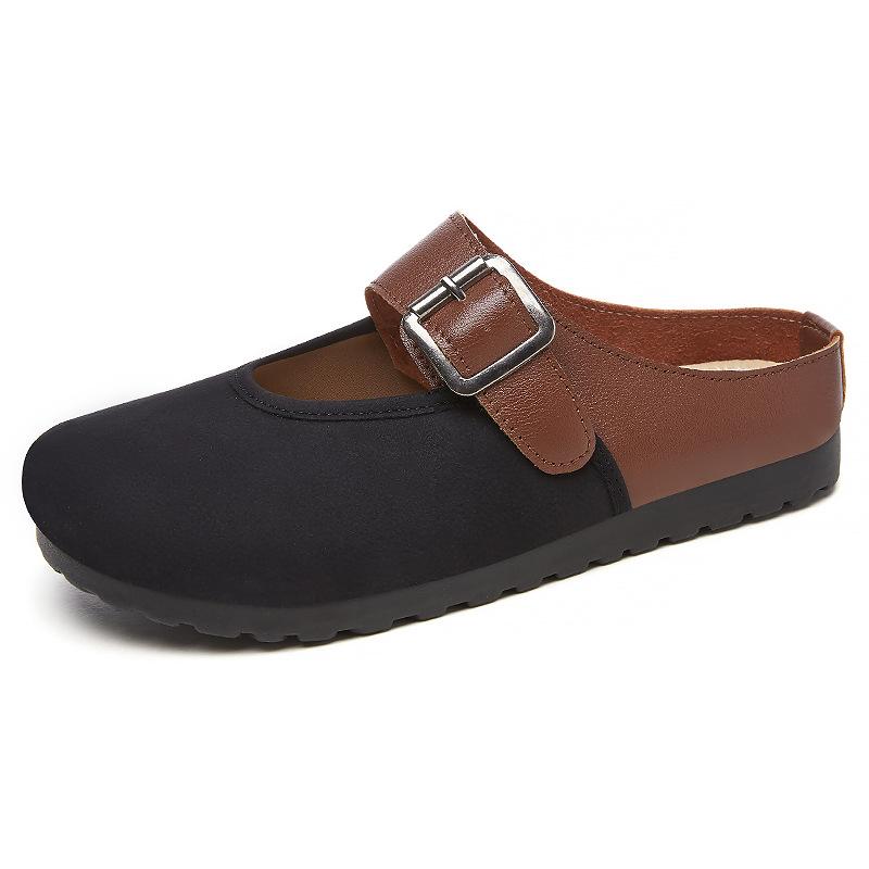 Женская обувь мягкая подошва не устают ноги лето новая обувь повседневные дышащие тапочки женская уличная одежда обувь для мамы