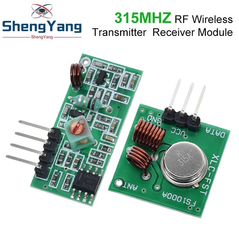 TZT Smart Electronics Комплект для связи модуля радиопередатчика и приемника 433 МГц Для arduino/ARM/MCU WL DIY 315 МГц/433 МГц беспроводной