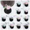 Hairgrips Cover Net Pearls Crochet Bun Net Bun Snood Lace Hair Net Flower Snood Spring Clip Bank