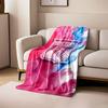 New York Rangers Logo on Abstract print blanket soft and cozy perfect for the living room bed sofa or a nap,gift