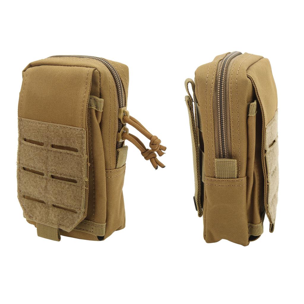 Molle Mobile Phone Belt Pouch Multipurpose Utility Waist Bag Men s Double Layer Waist Pack for Outdoor Camping Fishing