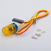 Rotating LED Flashing Light, 13mm X 18mm, Yellow Projection Lamp for RC Car In 1:10 Scale