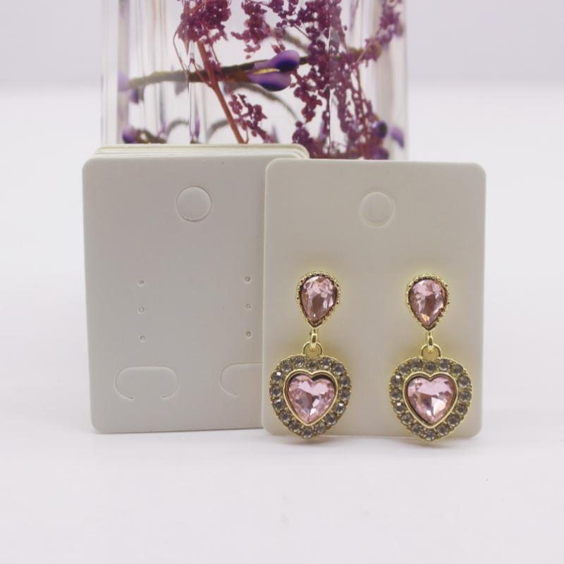 100 шт. 5x4 см серьги карты картон ювелирные изделия новейшее поступление популярный дисплей картон горячая распродажа модный дизайн нежные карты