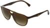 Emporio Armani EA4156 Полосатые Коричневые Линзы 58 Мужские Коричневые/Градиентные