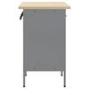 Workbench with Drawers 2 pcs Red and Grey 100 x 55 x 85 cm