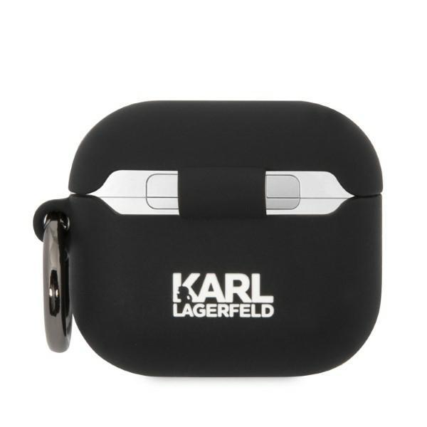 Etui do AirPods 3 Karl Lagerfeld Karl Head 3D Czarne