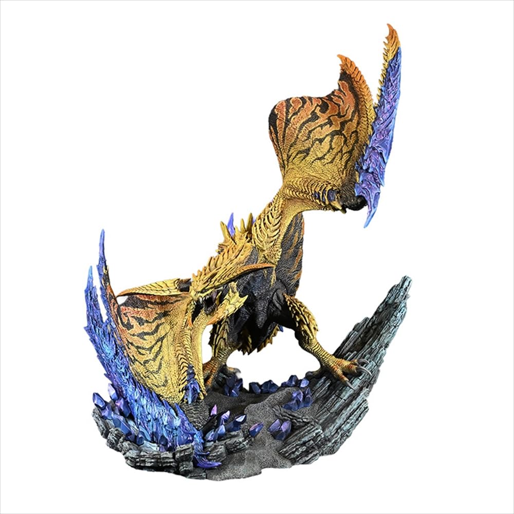 Capcom Monster Hunter Wilds Capcom Figure Builder Gleaming Thunder Dragon H280 x W260 x D313mm PVC Creator's Model Le-Dau Approx.
