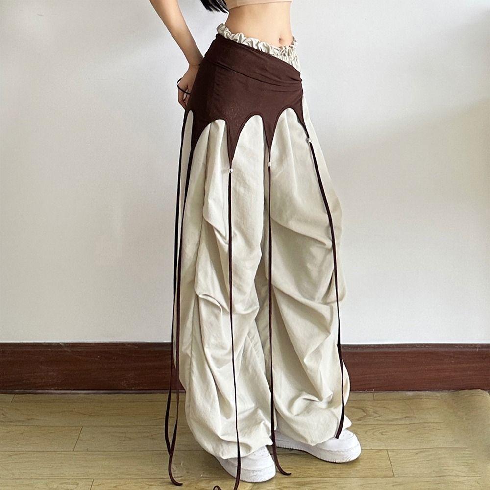 Streetwear Jazz Dance Scarf Irregular Y2K Belt Jeans Pants Decor Hip-hop Scarf