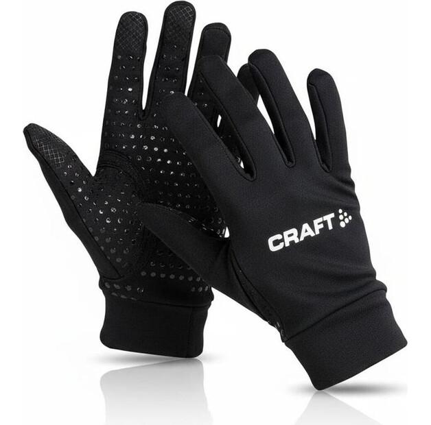 Велосипедные перчатки Craft Team (черные)