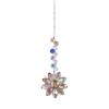 Colourful Rainbow Maker Exquisite Artificial Crystal Suncatcher Flower Sun Catcher  Outdoor