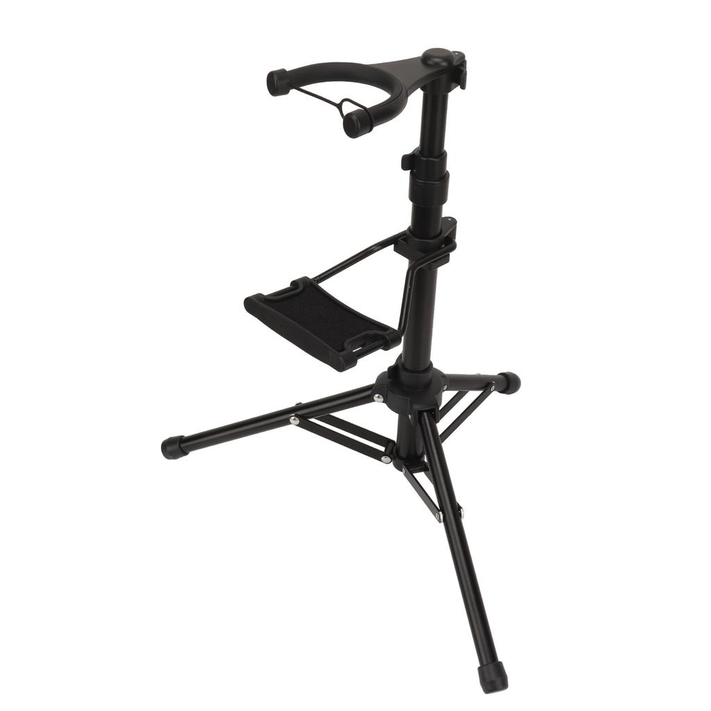 Wind Instrument Stand Aluminum Alloy Foldable Tripod Adjustable Universal Electronic Musical Instrument Holder
