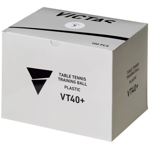 Мячи для настольного тенниса Victas VT40+, набор 100 шт., 015700