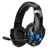 Игровая FPS гарнитура с низким уровнем шума и глубоким контроллером, совместимая с Xbox, светодиодная подсветка синего и черного цвета, беспроводная/проводная гарнитура двойного назначения, 2,4 ГГц 7.1-канальная, микрофон,