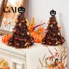 Halloween Party Supplies Witch Hat Pumpkin Decor, Metallic Rain Curtain Door Hanging Ornament for Reusable Festival Ornaments Party, Spooky