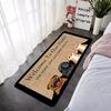Doormat German Shepherd DogFlannel Floor Mat  Cute Dogs Cats Indoor Foot Rug Fluffy Bedside Mats Corridor Carpet Balcony Decor
