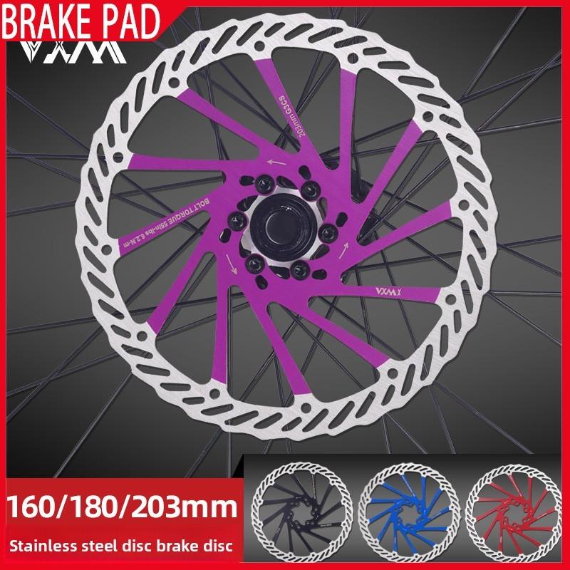 VXM MTB Oil Brake Disc 160 180 203mm Brake Pad Stainless Steel Design Hollow Out Heat Dissipation Customized Bicycle Accessories