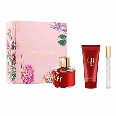 Туалетная вода Carolina Herrera Ch Туалетная вода-спрей 100 мл Набор из 3 предметов