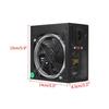 США Штекер Макс. 900 Вт RGB LED Бесшумный Вентилятор Блок Питания ATX 20pin SATA Для ПК Компьютера