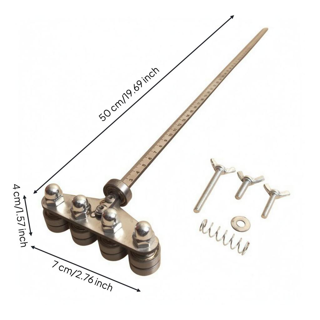Circular Guide Rail Stainless Steel Roller Accurate