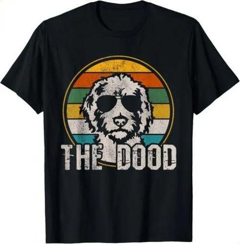 Tshirt Golden Doodle The 2026 Dood Vintage Retro Dog Gif