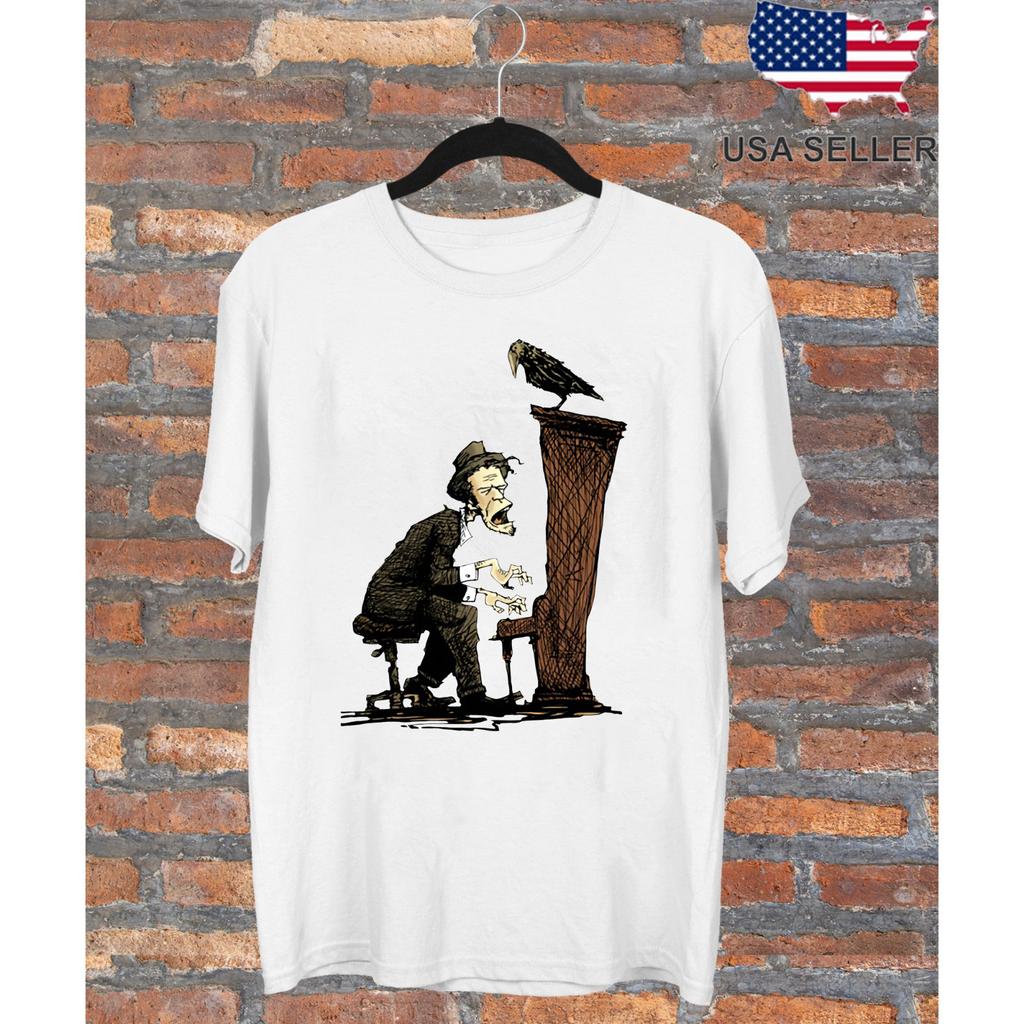 Hot Unisex All Size Tom Waits Unisex SHort Sleeve S-5XL NZ302 FREE SHIPPING